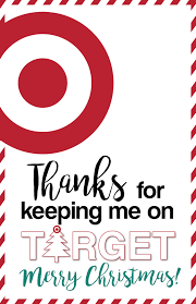 Teacher target gift card ideas. Target Christmas Gift Card Holders Teachers Friends Neighbors Paper Trail Design