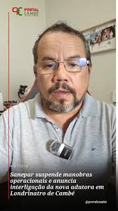 💧 ATENÇÃO, moradores de Londrina e Cambé! A Sanepar anunciou que suspendeu  temporariamente as manobras operacionais previstas para este fim de semana,  após verificar que os níveis de consumo de água estão