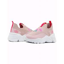 Tenis Deportivo Para Niña Calcetin Plaza Sesamo Abby Rosa