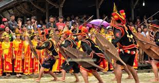 War Dance Cultural Attractions In Bawomataluo South Nias Sumatra Indonesian Dance Ethnic Costume Pinterest War And Dance