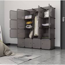 Check spelling or type a new query. 16 Cube Closet Organizer Plastic Modular Cube Storage Shelves Rack Closet Storage Shelves With Doors Modular Clothing Toys Book Organizer Containers Stackable Storage Organization Cabinet A1694 Walmart Com Walmart Com