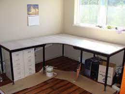 Pottery Barn Inspired Desk Transformation Ikea Hackers Diy Corner Desk Ikea Desk Ikea Corner Desk
