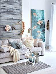 Gemutliche Sofaecke Mit Strandflair Impressionen Living Tapete Strand Life Style Fashion Inspiration Sofaecke Pastel House Home Decor Interior