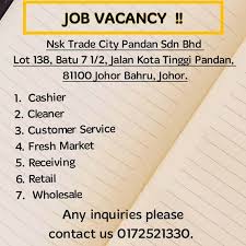 The latest administrative job vacancies in johor bahru from all job search sites and listings. Facebook