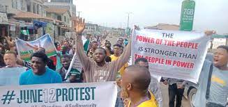 Protesters who had planned to storm the streets of lagos state on saturday, june 12, were prevented by the security operatives. Ybbsa O Ubxzxm
