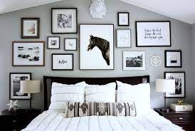 Get 5% in rewards with club o! Seeing Black White Gaddere Master Bedroom Gallery Wall Gallery Wall Bedroom Bedroom Pictures Above Bed