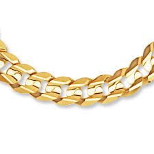 Buy gold bracelets from our exclusive collection of fancy bracelets suitable for men. Men S Curb Link Bracelet 10k Yellow Gold 9 Inch Length Kay