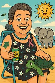 🌟 Happy Birthday to Becky! 🐢🐘🎉 Today we celebrate the calm in our  chaos, the one who brings quiet strength and a can-do spirit to everything  she touches. Whether she's helping to