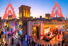 Dubai's oldest streets have turned into an open-air gallery as part of the Sikka Art