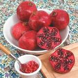 How big is the fruit from a dwarf pomegranate?