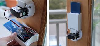 In door locks, the principal working mechanism for nfc is that it communicates with smart door locks to open and close them using different . Convert Your Front Door Lock To An Nfc System Using A Qduino Mini 3dprint Com The Voice Of 3d Printing Additive Manufacturing