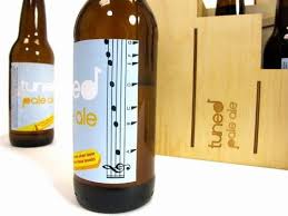 There S A Musical Scale Down The Side Of Each Bottle You Can Drink Down To A Particular Level Blow On Rim And The Bo Beer Bottle Design Pale Ale Beer Bottle