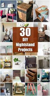 Then just check out first these 45 diy nightstand plans or diy bedside table ideas that will provide you so many different designs to choose from, so you can easily select the one that will fit your bedroom decor style and also to your budget! 30 Amazingly Creative And Easy Diy Nightstand Projects Diy Crafts