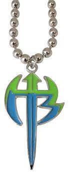 Jeff Hardy Green Logo Pendant Necklace With Silver Chain Wwe Wwegifts Wwe Wwf Jeff Hardy Tattoos Jeff Hardy Jeff Hardy Face Paint