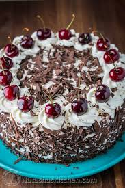 Black Forest Cake Recipe German Chocolate Cake Cherry Cake Desserts Forest Cake Decadent Chocolate Cake