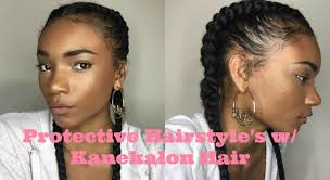 One last thing to keep in mind: Easy Protective Hairstyles Using Kanekalon Hair Kanekalon Hairstyles Protective Hairstyles Hair Styles