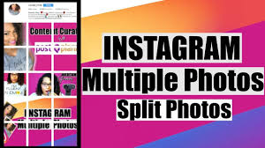 Upload Multiple Photos To Instagram And Split Into Separate Posts With G Instagram Multiple Photos Square App Instagram