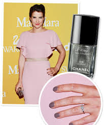 Cobie smulders premieres new show 'friends from college' in gianvito rossi 'portofino' sandals. Found It Cobie Smulders S Metallic Gray Nail Polish Instyle