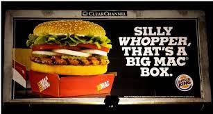 Silly Whopper That S A Big Mac Box Mind Over Media