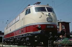 Die E 103 Der Damalige Stolz Der Db Eisenbahn Eisenbahnmuseum Lokomotive