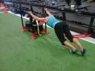 Weight lifting sled