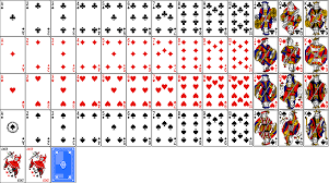 These folds should be done with the printed side of the paper facing away from you so that the back and the front of the cards will end up on the outside of the folded paper. Programming Practice Building A Deck Of Playing Cards In Ruby Peter Rhoades