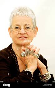 Sale jacqueline ring Cheap Sale Children s author Jacqueline Wilson wearing  her large silver rings