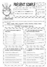 Present Simple Vs Present Continuous Exercises Intermediate Level Pdf Intermediate Esl Worksheets Present Simple Exercises English Worksheets For Kids Present Continuous Worksheet English Exercises