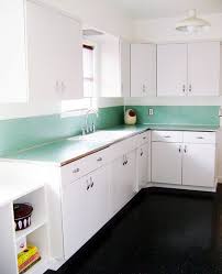 Design Sponge Blog Archive Sneak Peek Morgan Satterfield Metal Kitchen Cabinets Metal Kitchen Kitschy Kitchen