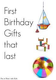 Finding the perfect birthday gift is challenging in any case, but when it's their first cycle around the sun it can seem impossible. First Birthday Gift Ideas That Last First Birthday Gifts 1st Birthday Gifts Baby First Birthday