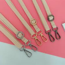 1 3cm Wide Beige Canvas Cotton Cloth Bag Strap Adjustable For Inclined Shoulder Bag Handle Strap Belt Bag Parts Accessories Aliexpress