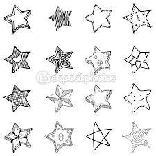 16 Simple Hand Drawn Stars Shapes Colorful Drawings How To Draw Hands Graph Paper Designs