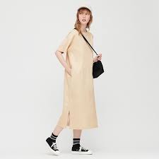 https image uniqlo com uq st3 asiancommon imagesgoods 422515 item goods 30 422515 jpg width 750 ロングドレス 半袖ドレス ワンピース 半袖