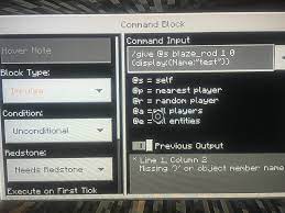 Apr 05, 2021 · how to give villagers jobs in minecraft? Trying To Give A Named Item On Minecraft Bedrock Edition I Also Tried Putting Speech Marks Around Display And Name But Then It Says Component Display Is Not A Supported Component Any