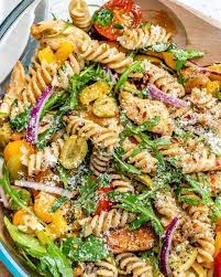 Whole grain pastas, in particular, are high in fiber, which can reduce cholesterol and help protect your cardiovascular health, according to the american heart association 1 3. How To Make Chicken Pasta Salad Healthy Fitness Meals