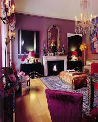 Red And Purple Rooms Purple Living Room Monochromatic Room Purple Rooms