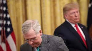 Mcconnell Says Stimulus Unlikely Before Election Despite Trump S Desperation Axios