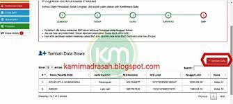 Dec 24, 2019 · masukkan alamat website monitoring feeder emis di atas masukke username dan password (sama dengan yang digunakan pada emis madrasah) klik tombol cek data yang berada di bawahnya, maka anda akan masuk ke dashbor utama aplikasi. Tutorial Lengkap Pendataan Emis Feeder Afe Madrasah Kami Madrasah