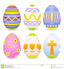 Huevos de Pascua ilustración del vector. Ilustración de pascua ...