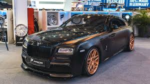 The spirit of ecstasy, now as black as nightfall, forges forward. Rolls Royce Wraith Tuning Pd Blackshot Aerodynamic Kit Body Kit M D Exclusive Cardesign