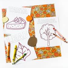 Each printable highlights a word that starts. Halloween Spanish Vocabulary Coloring Printable Pages