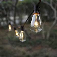 Myyvv7c Myhh Lites Solar String Lights Outdoor Patio Lights String Waterproof With 10 Classic St38 Led Edsion Bulbs Perfect For