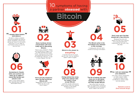 Bitcoin's future is uncertain in terms of real adoption, in terms of price i strongly belive that bitcoin is going to reach near $100,00 before this bubble bursts. 10 Symptoms Of Having A Partner Obsessed With Bitcoin Bitcoin Infographic Cryptocurrency