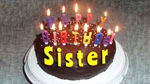 Chocolate Birthday Cake For Sister With Candles Happy Birthday Sister Cake For Sister Birthday Greeting In 2020 Happy Birthday Sister Cake Happy Birthday Lucy Happy Birthday Sister
