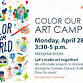 Color our World Art Club for kids 5-11