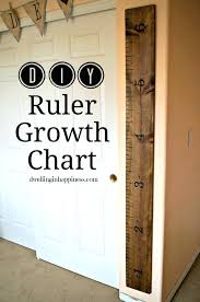 Personalized Wooden Growth Chart Goldearth Co