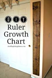 personalized wooden growth chart goldearth co