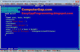 Easyway How To Write A Program In C For Calculating Area Of Triangle When Base And Height Is Given Program Statement W Calculate Area Programming Algorithm