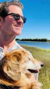 Beautiful fall day here in Southport, NC with my little Samster. I love  being here