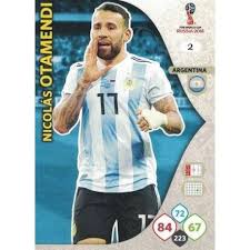 Otamendi renueva su contrato con el city dos temporadas. Trading Card From Nicolas Otamendi 2 Adrenalyn Xl World Cup Russia 2018